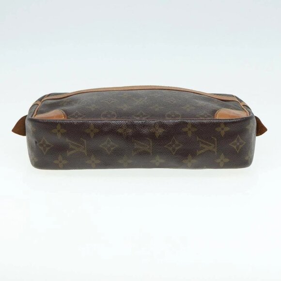 LOUIS VUITTON Monogram Compiegne 28 Clutch Bag M51845 LV Auth 84469 - Picture 7 of 16